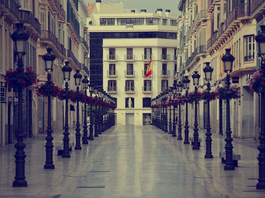 Calle Larios, Málaga.