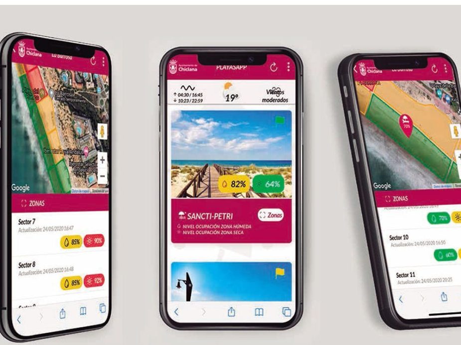 Herbecon Systems desarrolla "PlayasApp" para controlar el aforo de las playas durante este verano.
