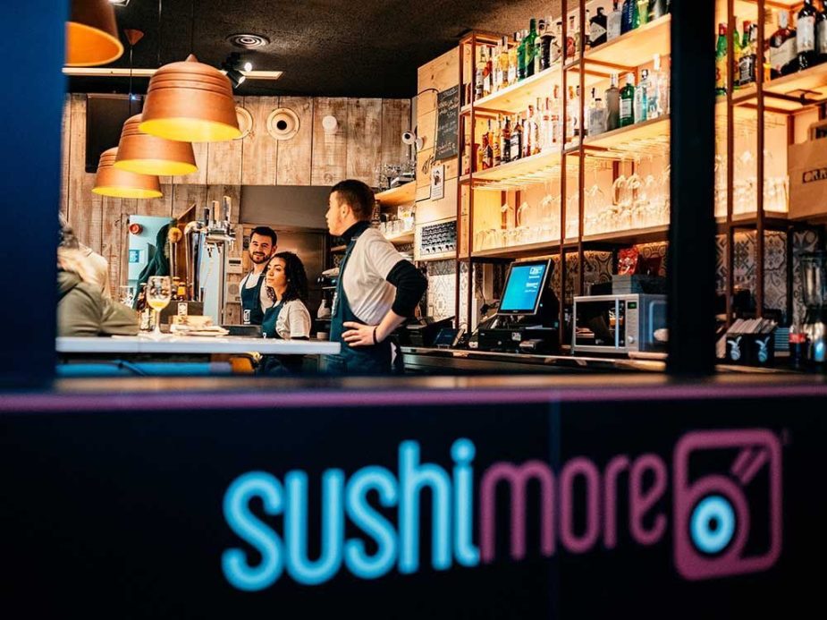 Uno de los establecimientos Sushimore