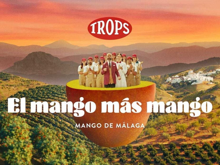 Campaña publicitaria "El mango más mango", de Trops.