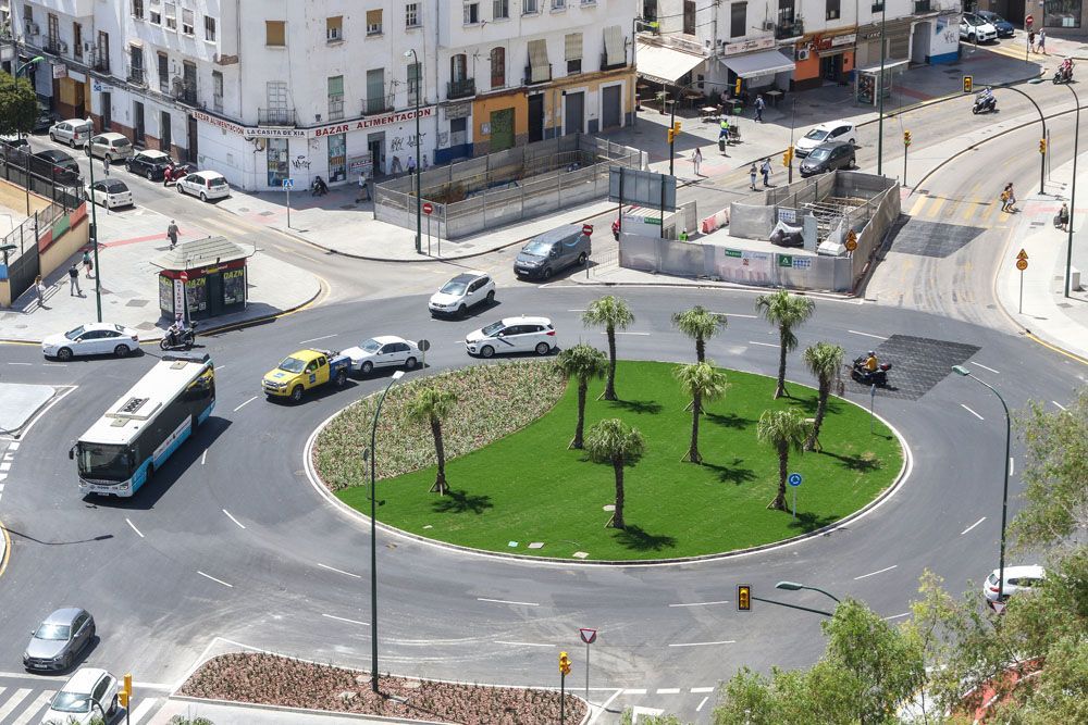 Vista aérea de la avenida Andalucía