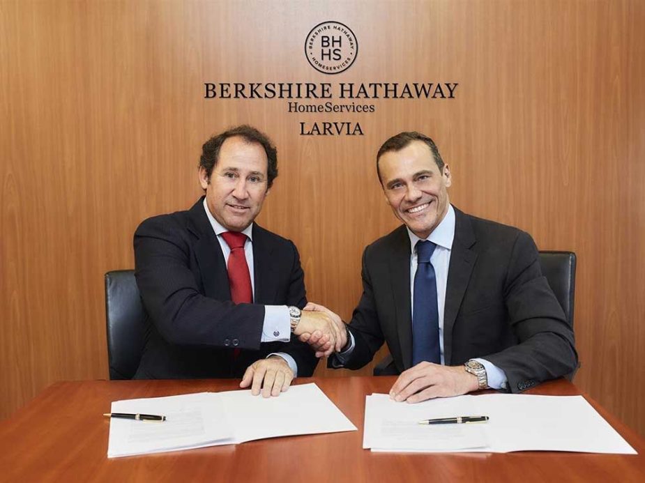 Acuerdo entre Larvia y Berkshire Hathaway HomeServices