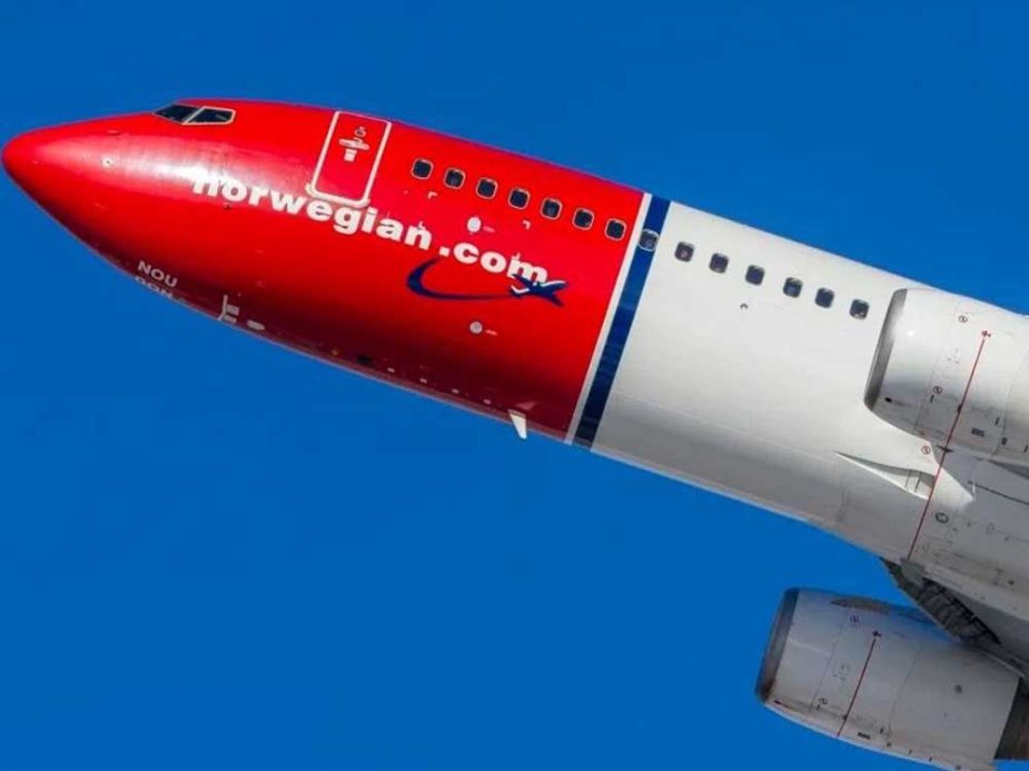 Avión de Norwegian.