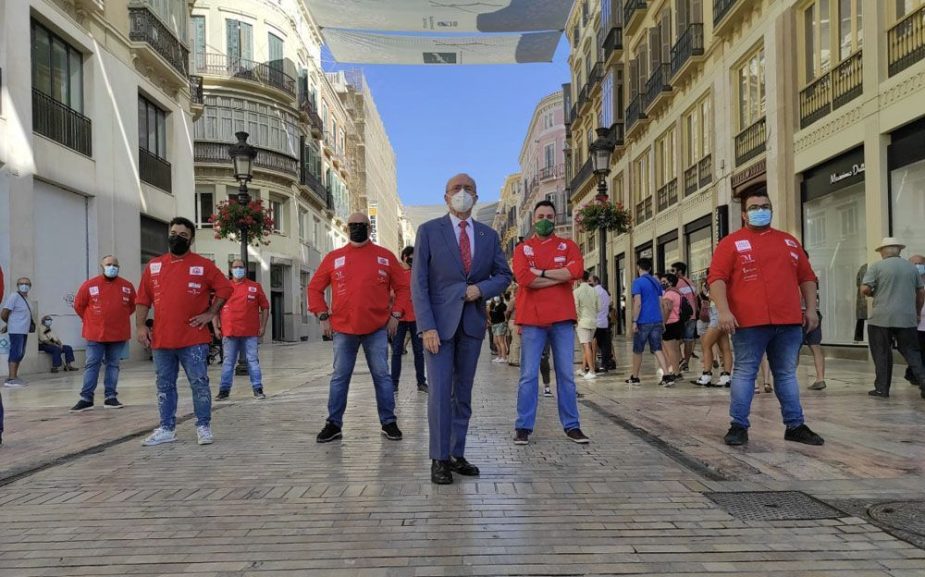 Momento presentación 10 grandes de Málaga