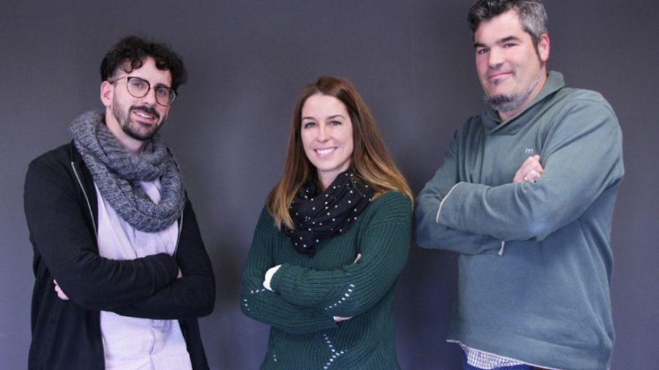 Francisco Serrano, Silvia Montoya y José David Arrribas, sociofundadores de BrainsPro