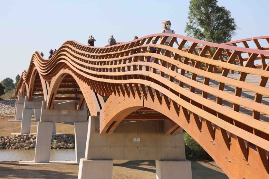 pasarela peatonal río guadalhorce
