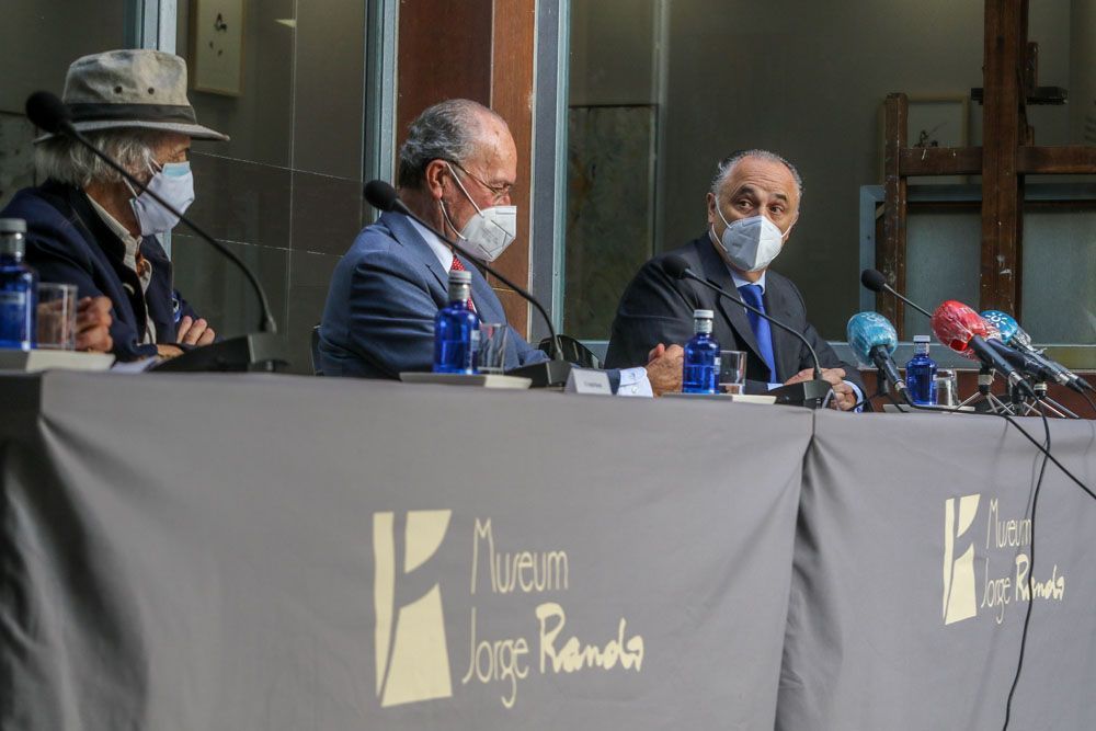 Momento de la rueda de prensa