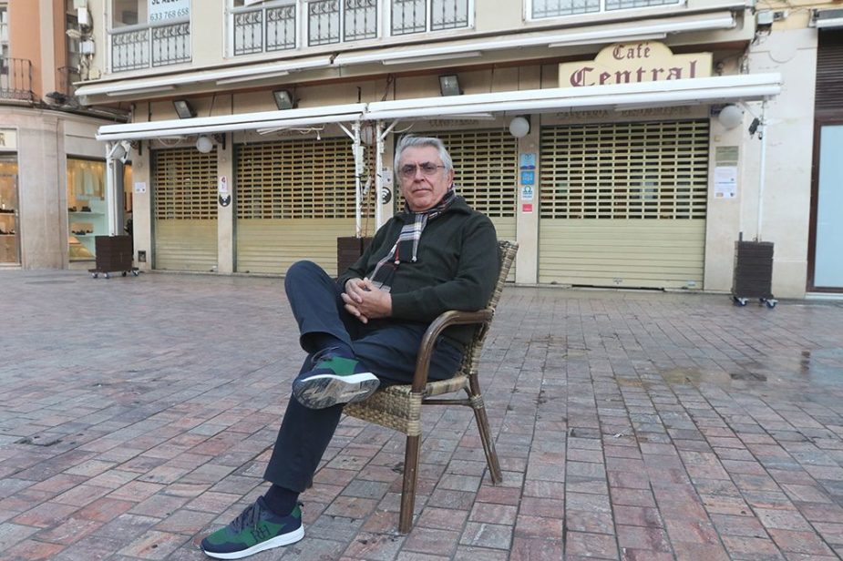 café central de Málaga