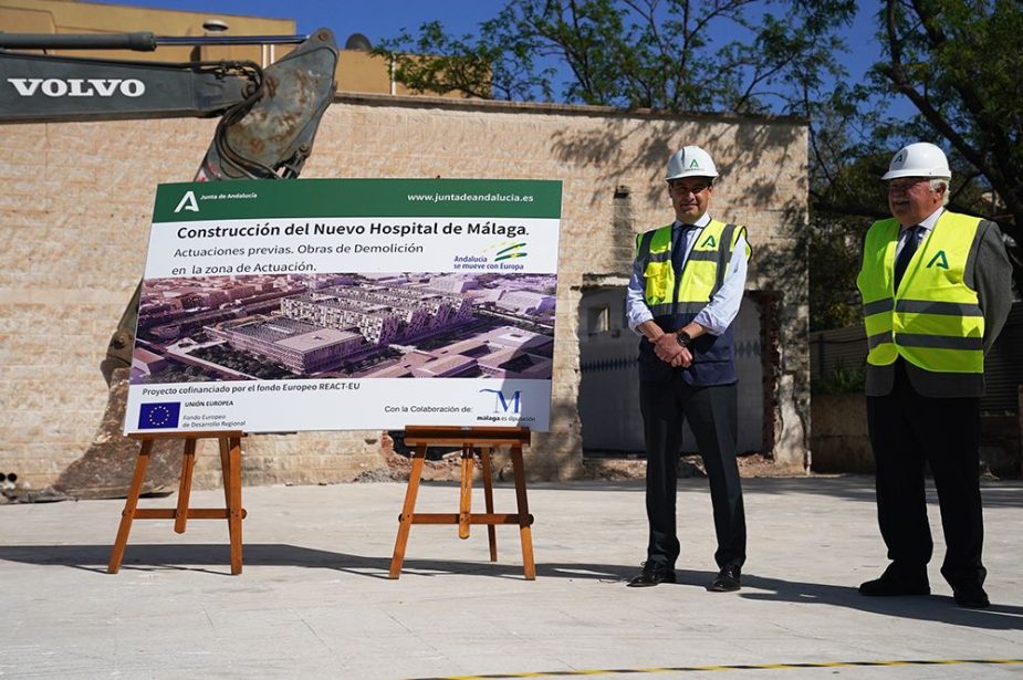 obras del nuevo hospital de málaga