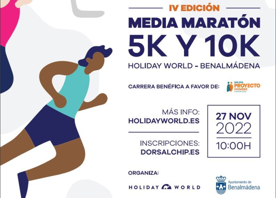 holiday world carrera media maratón