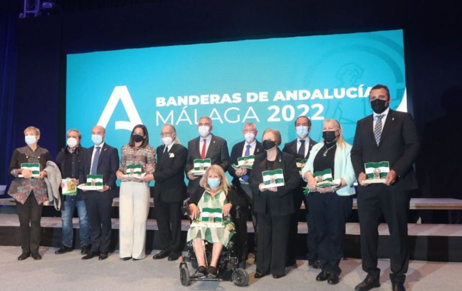 banderas andalucía en Málaga