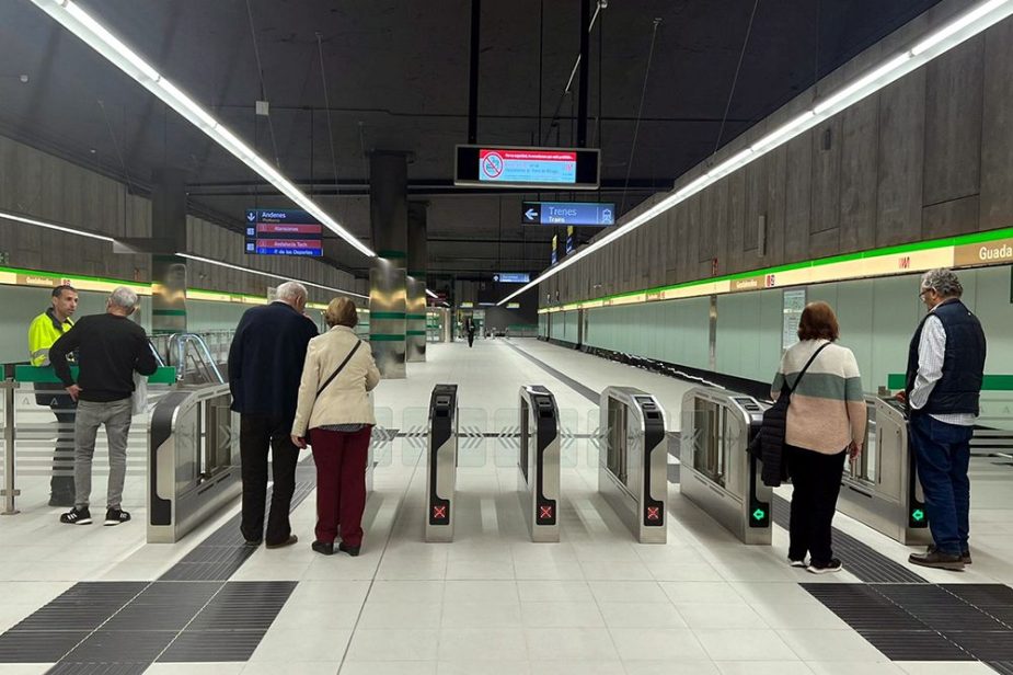 metro de Málaga Hospital Civil