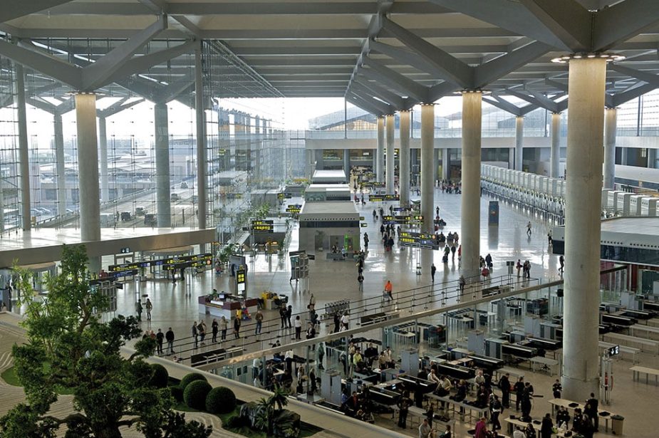 aeropuerto de Málaga experiencia pasajeros Europa