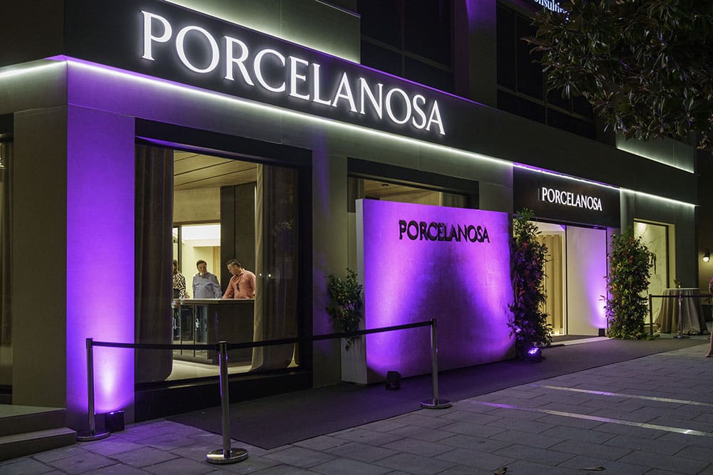 reapertura de porcelanosa