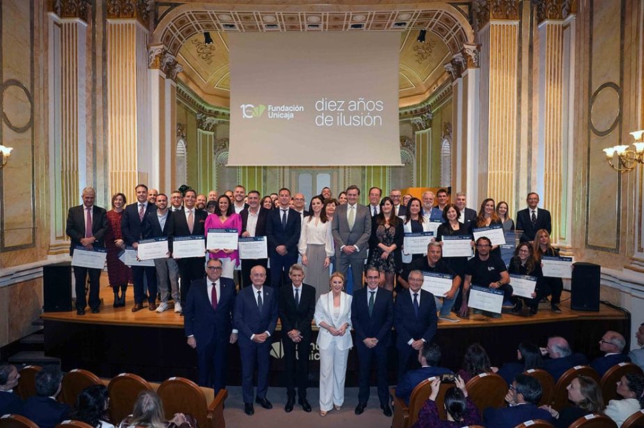 décimo aniversario fundación unicaja