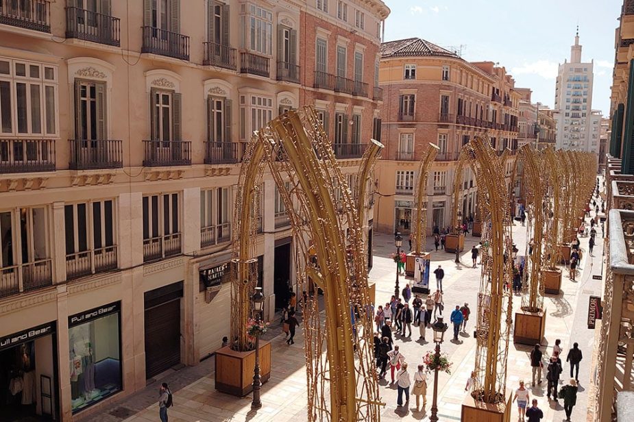 citi cierra en calle larios
