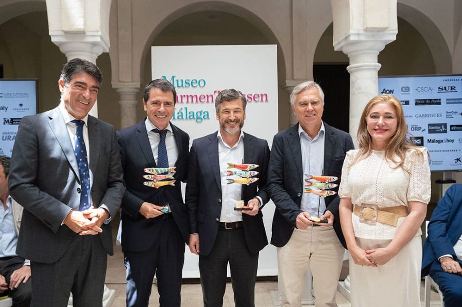 museo carmen thyssen reconoce a tres empresas malagueñas