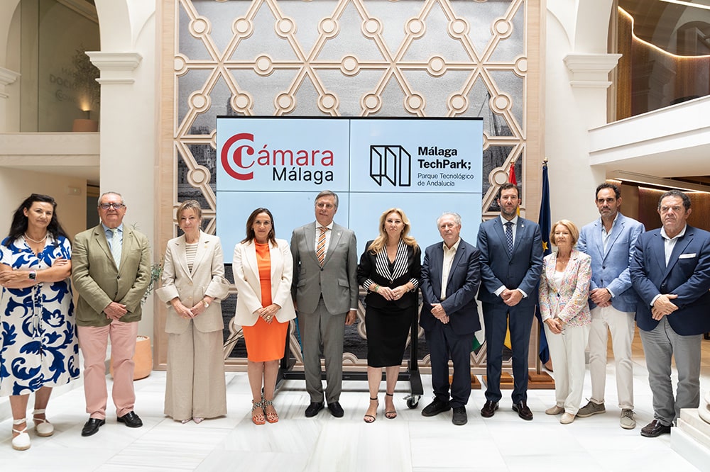 cámara de comercio y málaga techpark