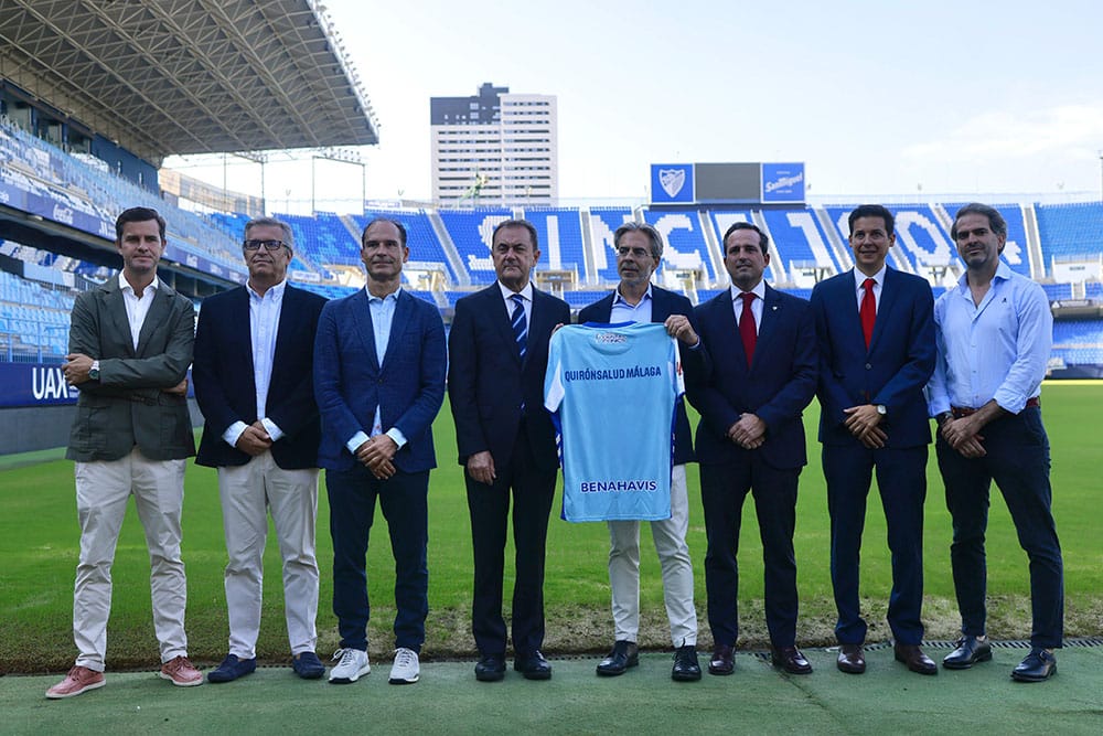 Quirónsalud Málaga proveedor médico oficial Málaga CF