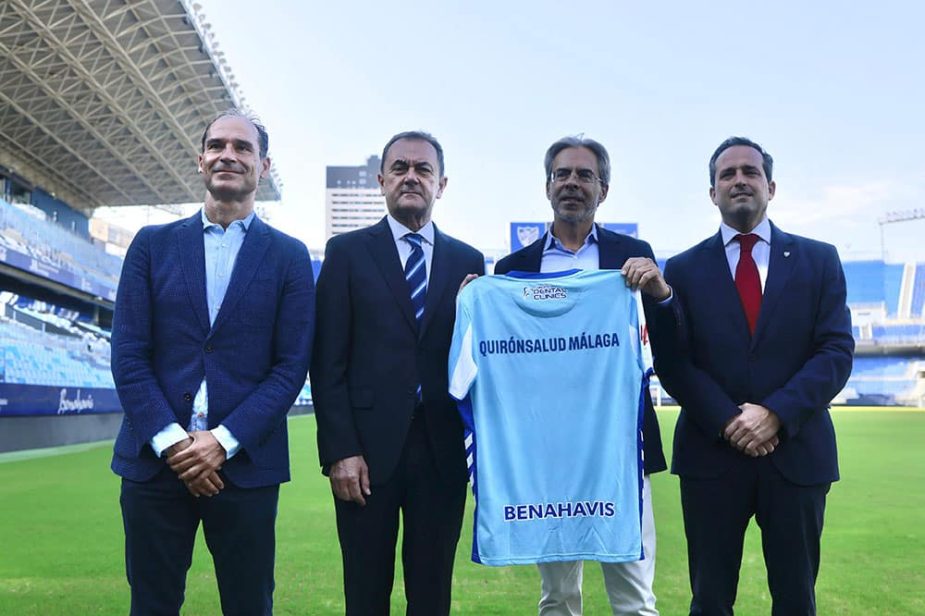 Quirónsalud Málaga proveedor médico oficial Málaga CF