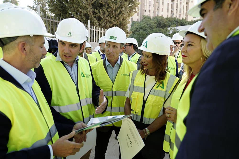 Metro de Málaga prolongación muros pantalla Junta Andalucía