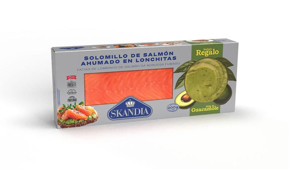 Skandia pack de salmón con aguacate