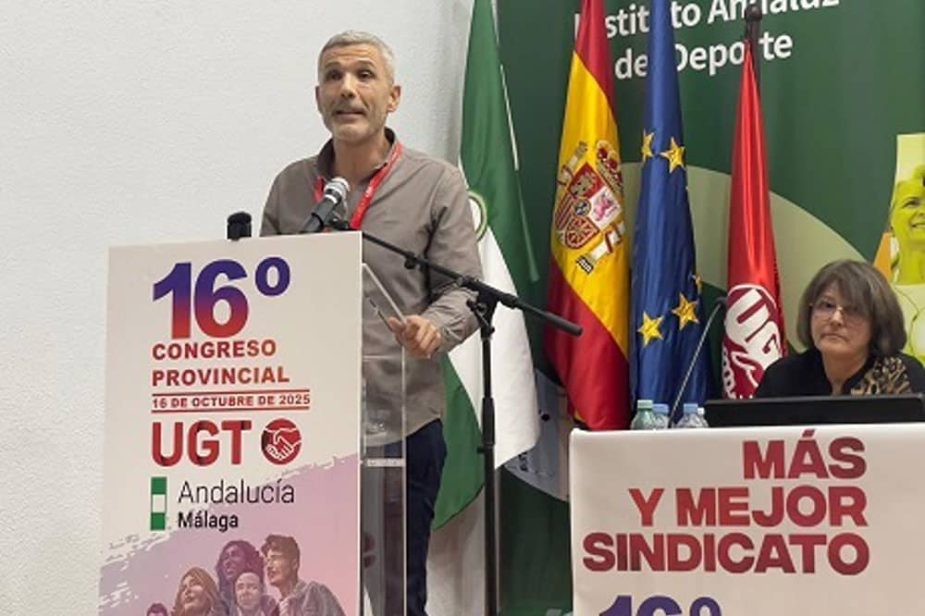Antonio González nuevo secretario general UGT Málaga