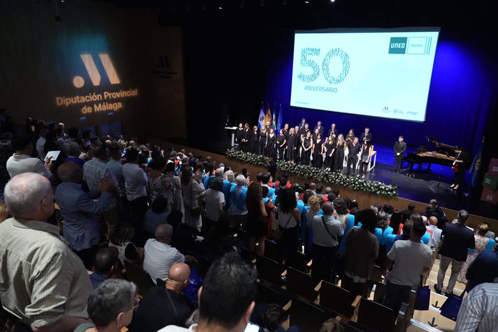 UNED Málaga 50 aniversario curso académico 2025-2026