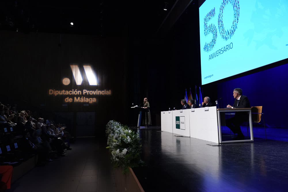 UNED Málaga 50 aniversario curso académico 2025-2026