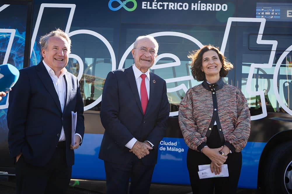 autobuses eléctrico-híbridos EMT Málaga