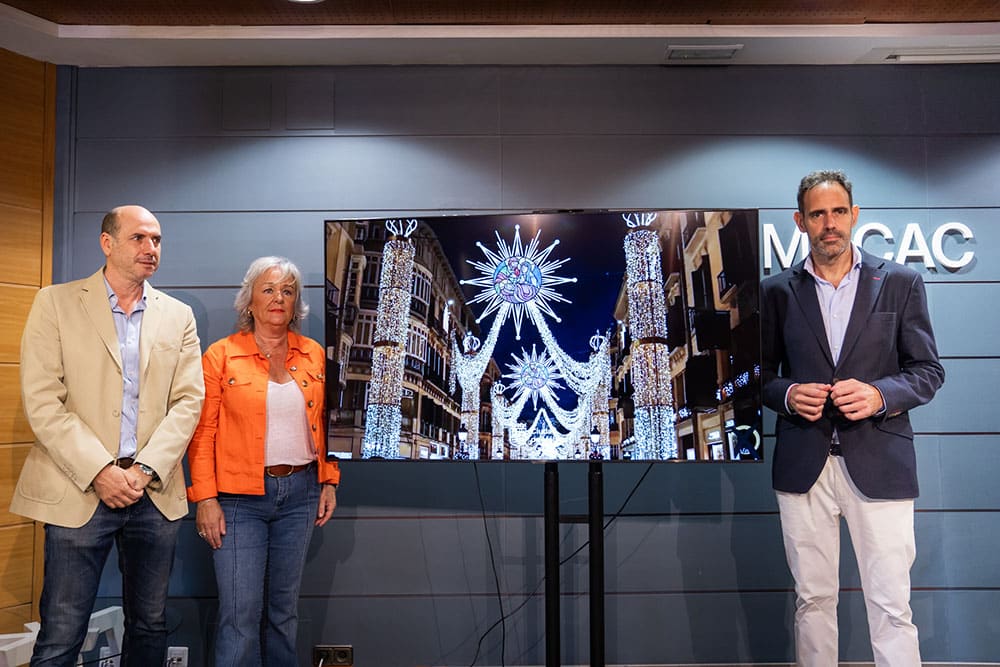 alumbrado navideño de Málaga 2025