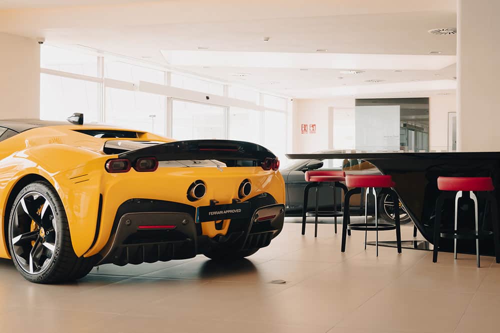 lujo automovilístico en Málaga