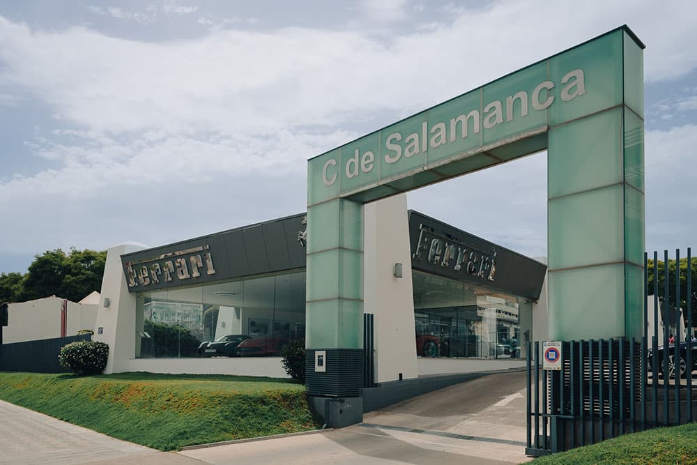 lujo automovilístico en Málaga