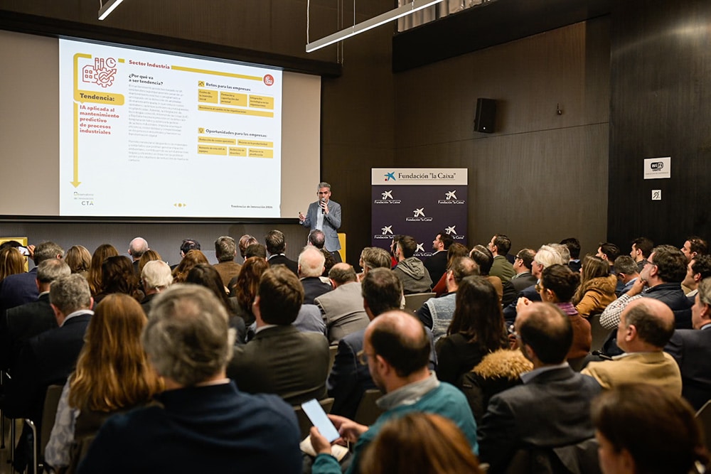 Fabián Varas expone las claves del informe Tendencias de Innovación 2026 del Observatorio de Innovación CTA.