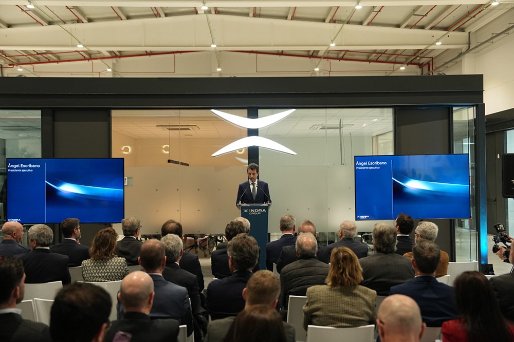 Intervención Ángel Escribano, presidente ejecutivo de Indra Group