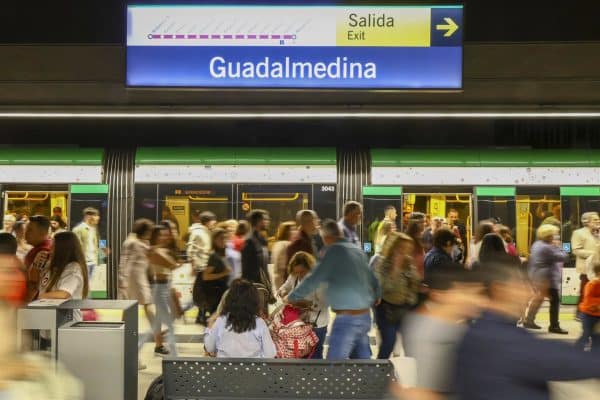Metro de Málaga 100 millones viajeros