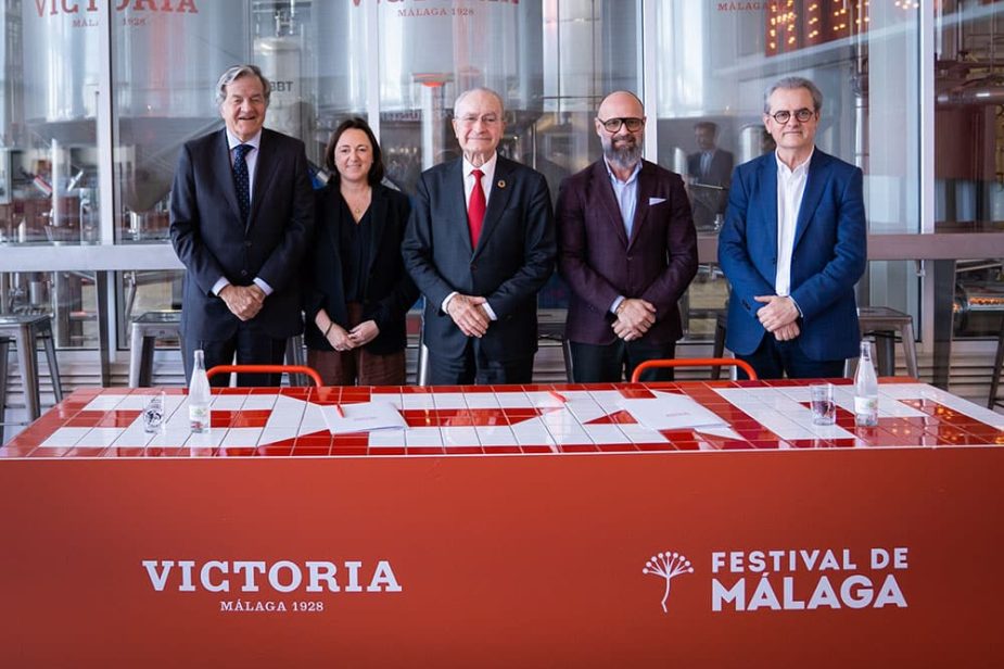 patrocinio Festival de Málaga Cervezas Victoria 2030