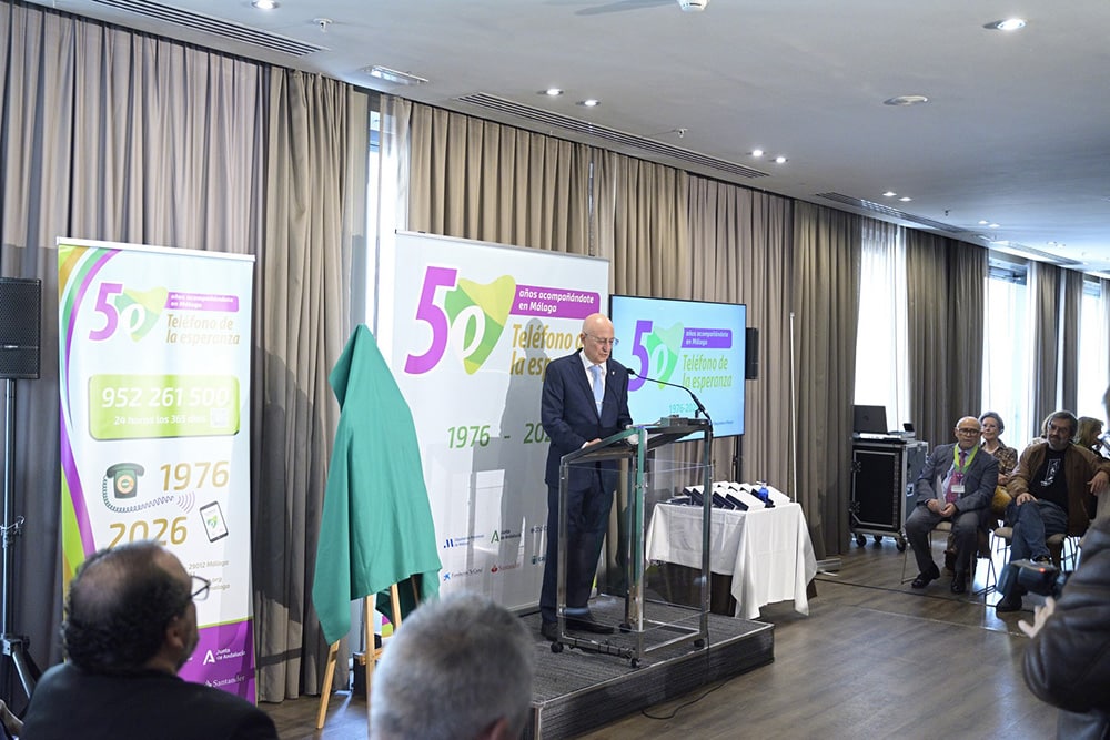 50 aniversario Teléfono de la Esperanza Málaga