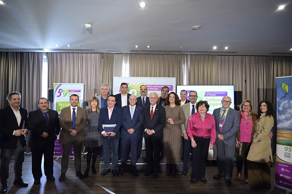 50 aniversario Teléfono de la Esperanza Málaga
