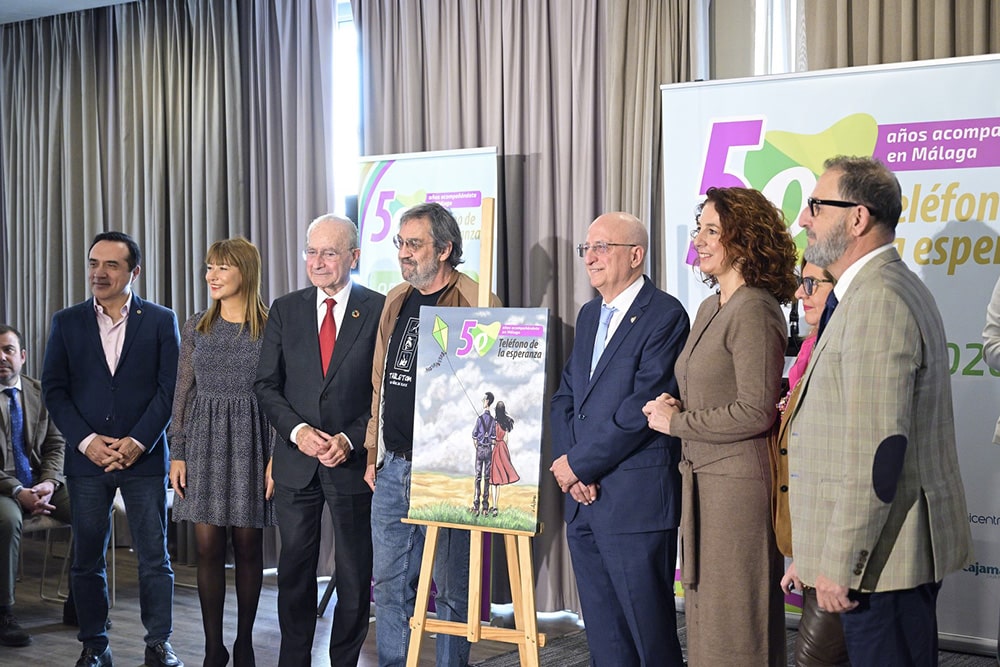 50 aniversario Teléfono de la Esperanza Málaga