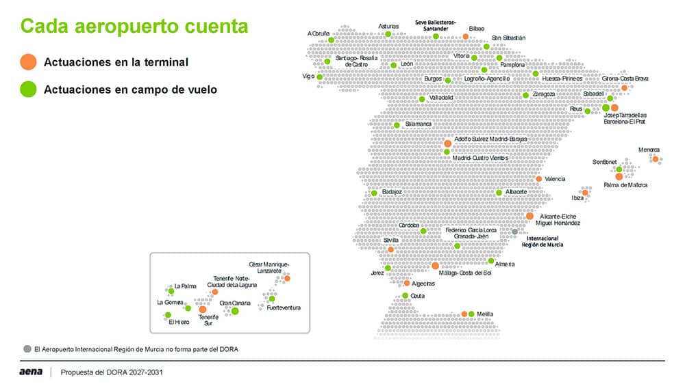 ampliación aeropuerto Málaga DORA 2027-2031