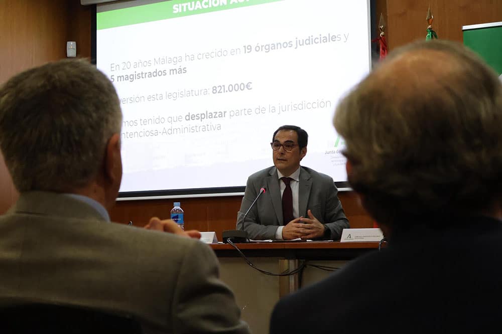 ampliación Ciudad de la Justicia Málaga
