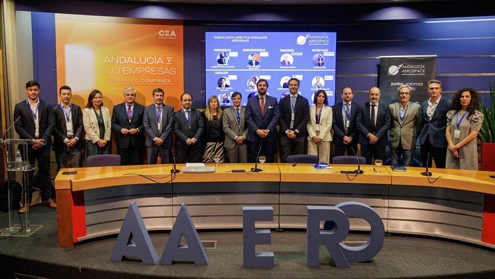 Andalucía Aerospace nuevo presidente Fernando Alarcón