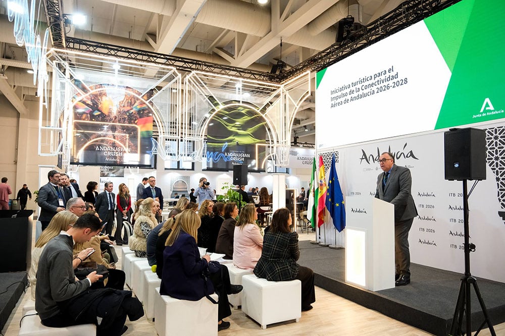 conectividad aérea Andalucía 2026-2028