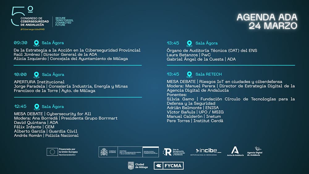 Congreso de Ciberseguridad de Andalucía Málaga