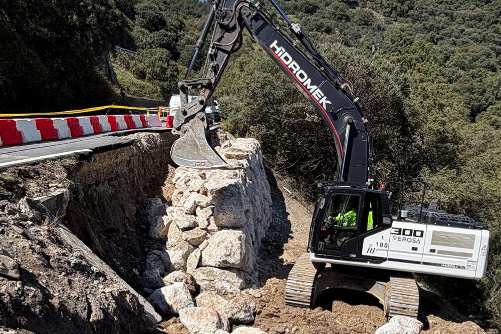 carreteras Serranía de Ronda inversión Diputación Málaga temporales