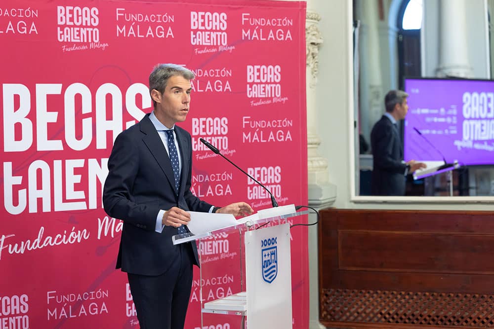 becas talento Fundación Málaga 2026