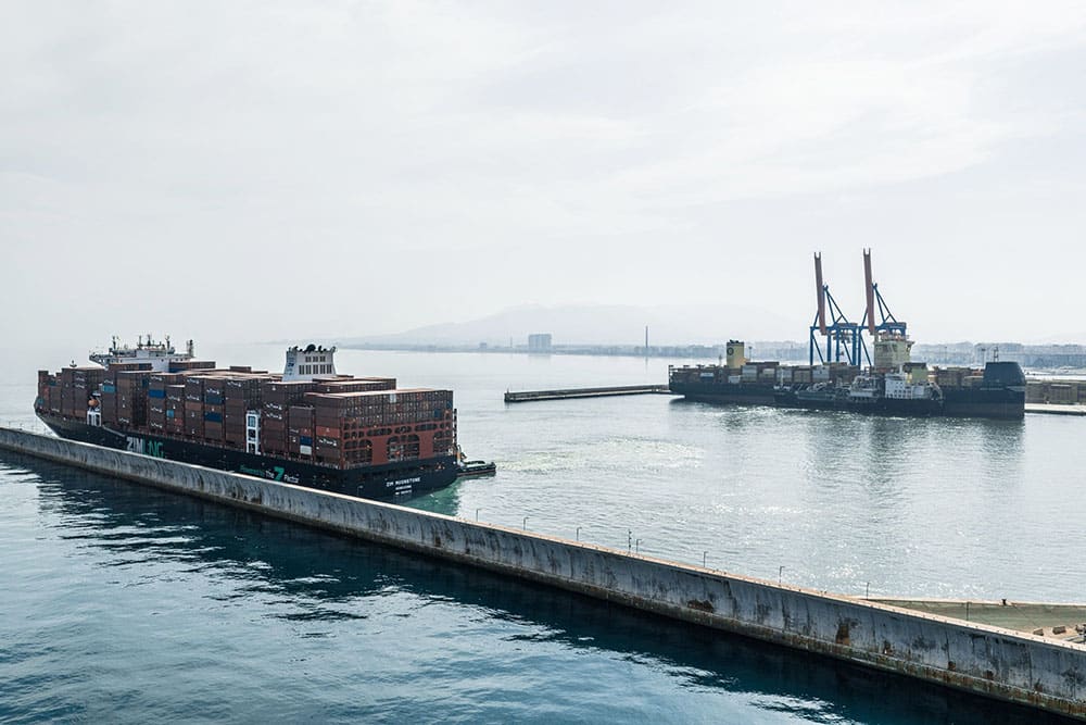 Puerto de Málaga Los Prados logística