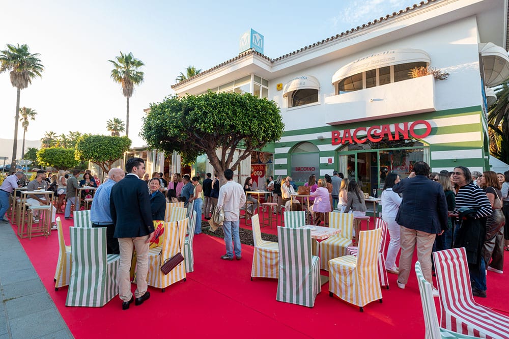 inauguración restaurante Baccano Marbella