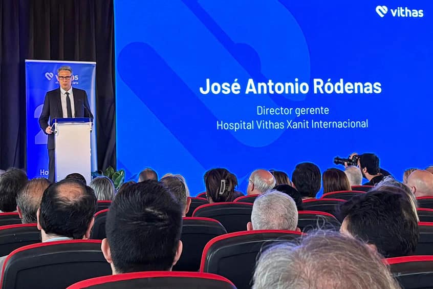 Acto conmemorativo del 20 aniversario de Vithas Xanit Internacional en Benalmádena.